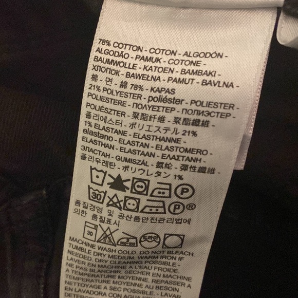 Levi’s Women’s 505 Straight Jeans Black W34 L30 (18) - Picture 14 of 15